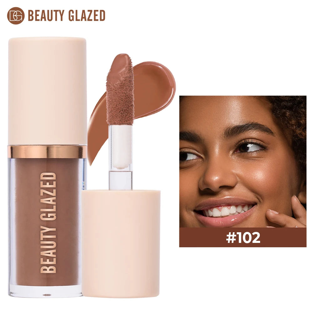 2025 Beauty Glazed 2 Color Liquid Contouring To Enhance The Facial Contour,Waterproof ,Matte,V-face Shaping Contour Face Makeup