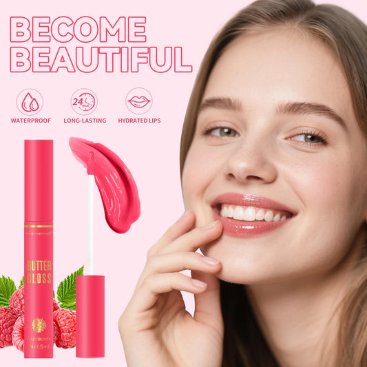 10 pack of dazzling water gloss lip oil, smooth and delicate, with color rendering, moisturizing, full and plump, women's gift