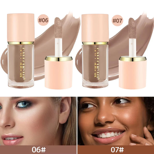 2026 Beauty Glazed 2 Color Liquid Contouring To Enhance The Facial Contour,Waterproof ,Matte,V-face Shaping Contour Face Makeup